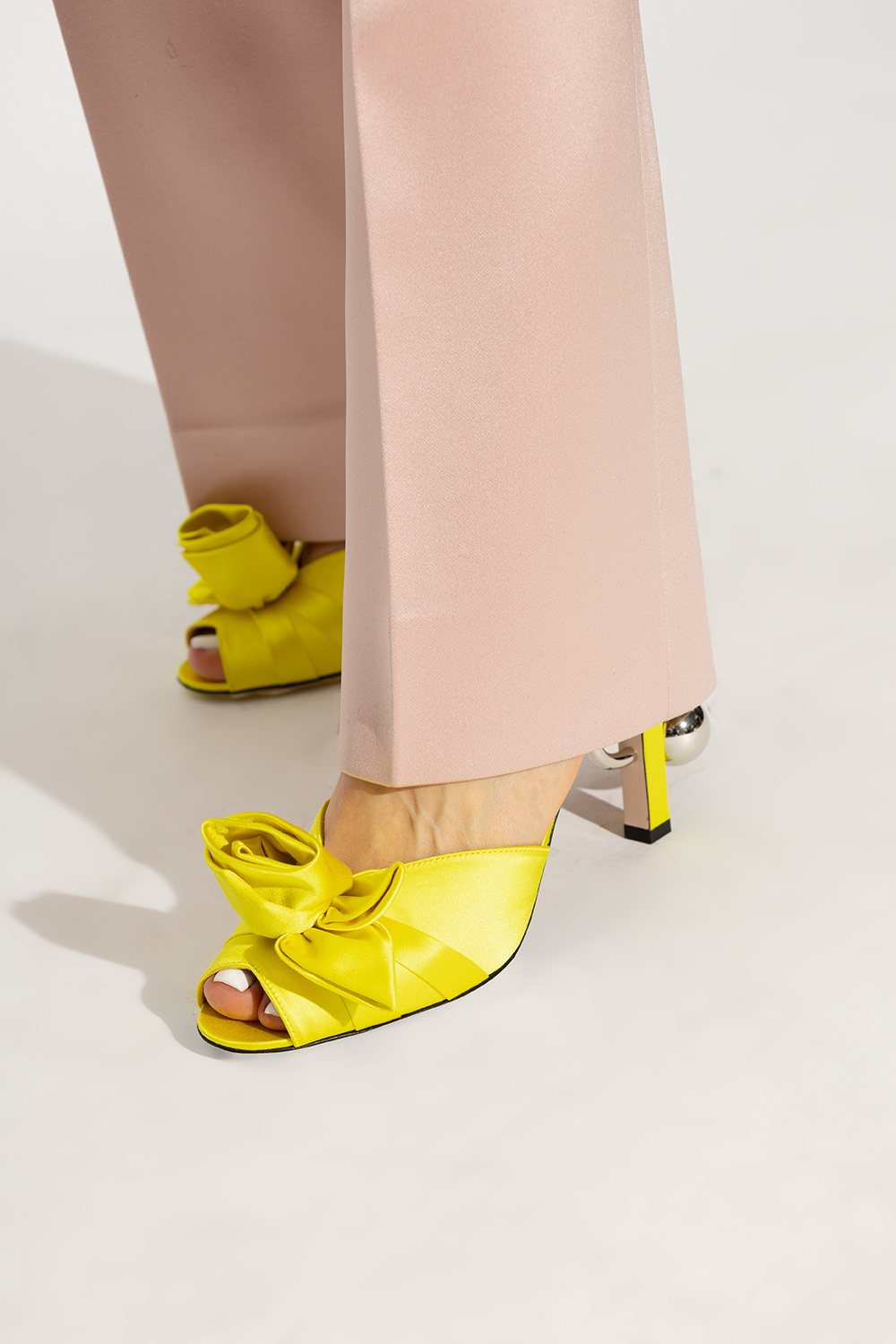 Yellow gucci mules new arrivals